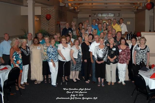 45th Reunion at Heatherwood Golf Club, circa 2010